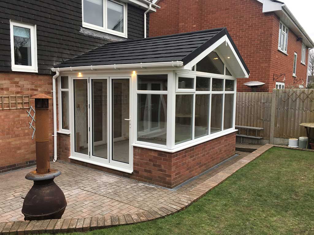 Gable / Apex Tiled Conservatory Roof PCL Building Products Gable / Apex Tiled Conservatory Roof PCL Building Products