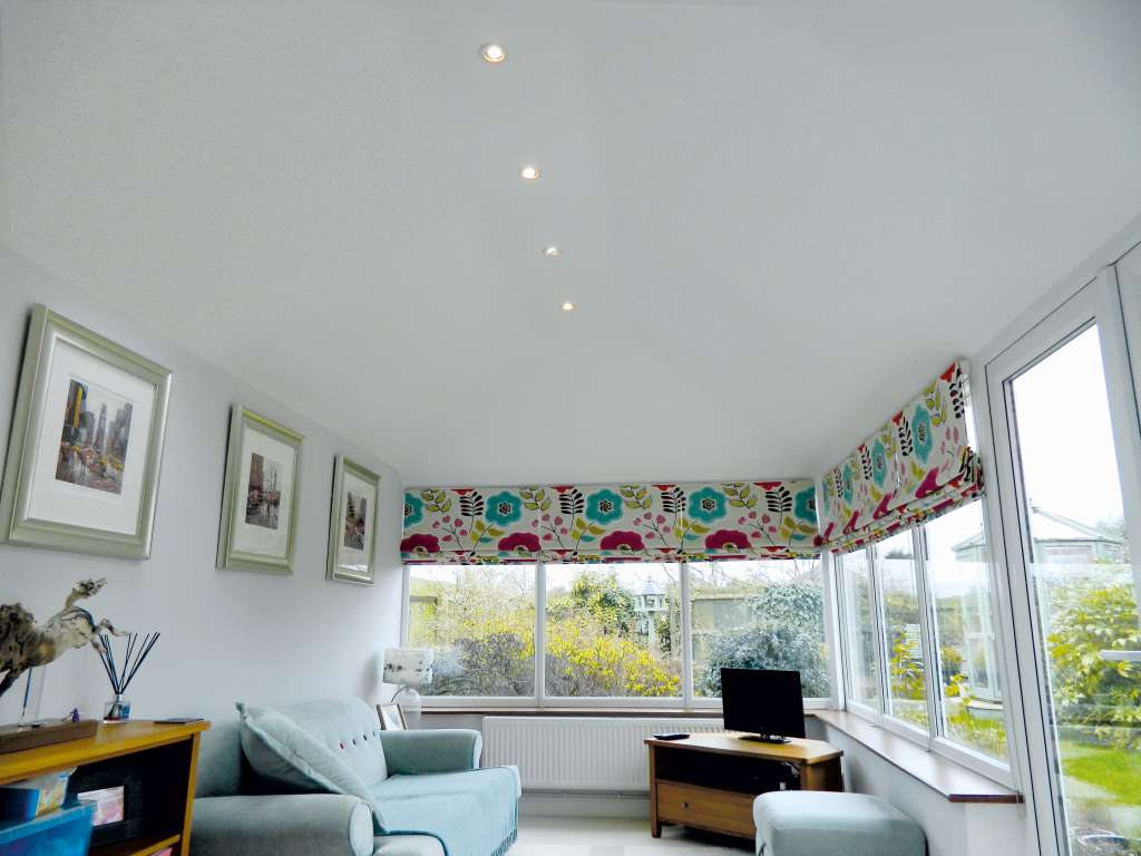Conservatory Roof - Internal Finishes 1 Pcl internal roof finishes