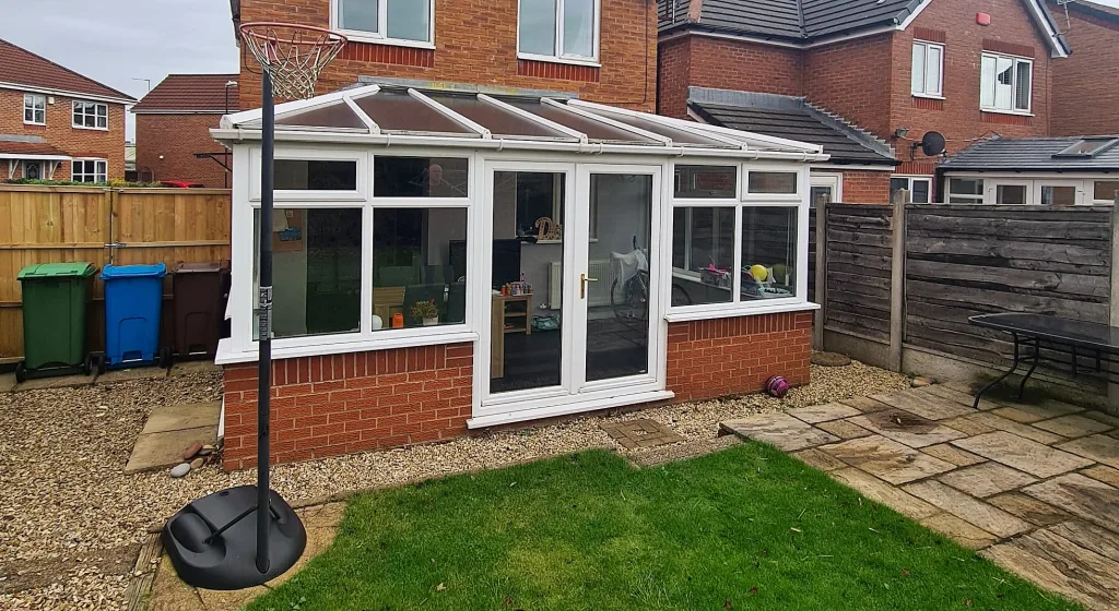 Conservatory conversion Before 1