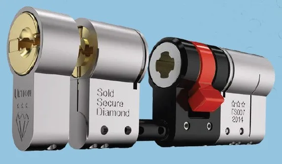 displaying an exploded image of the Ultion 3 star lock with Lockdown mode.