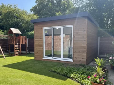 small garden room gym