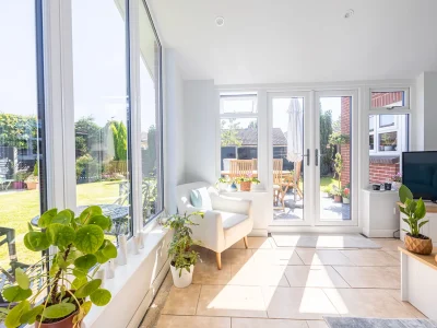 interior light shining