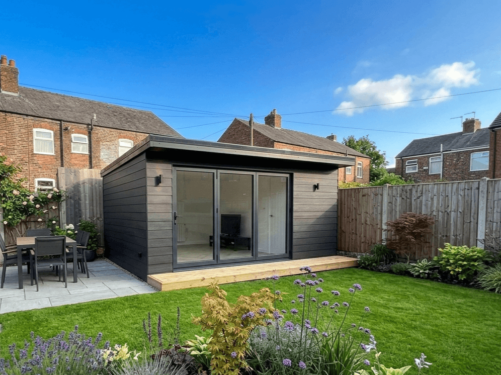 Garden cinema room